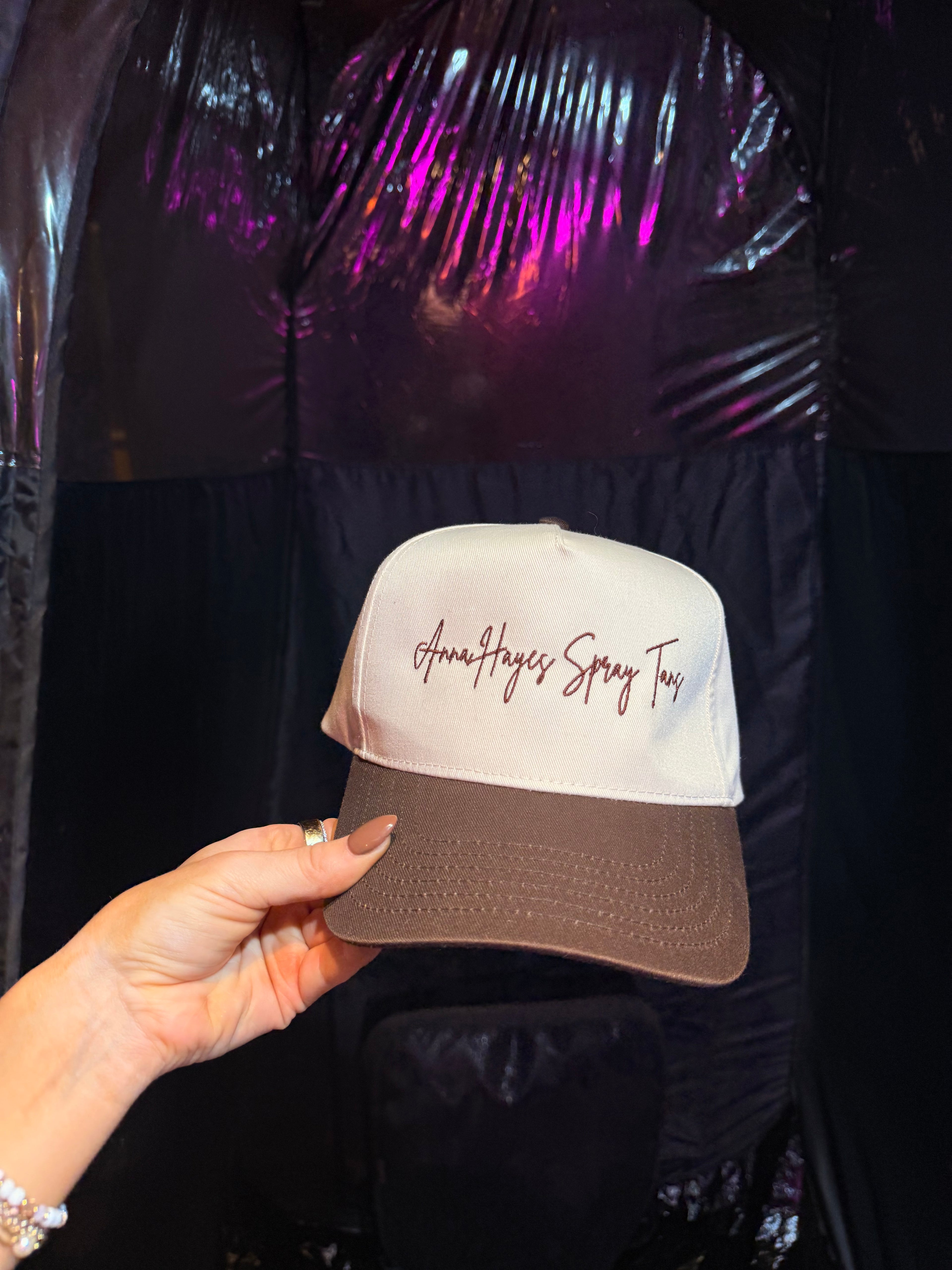 Anna Hayes Spray Tans Trucker Hat