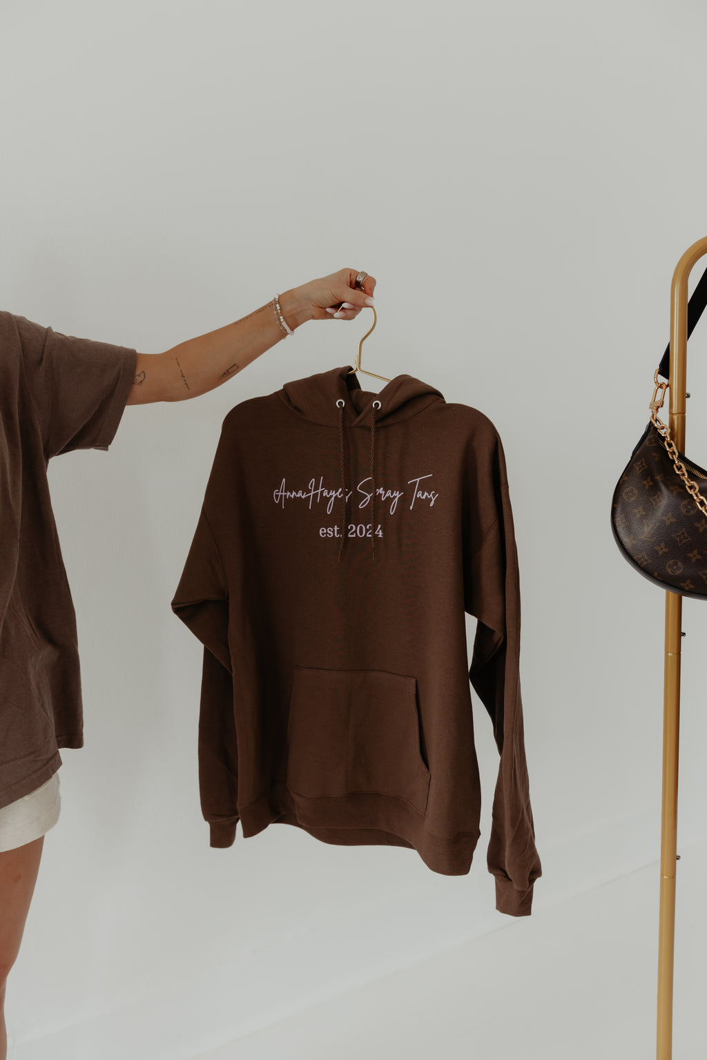 AHST est. 2024 Brown Hoodie