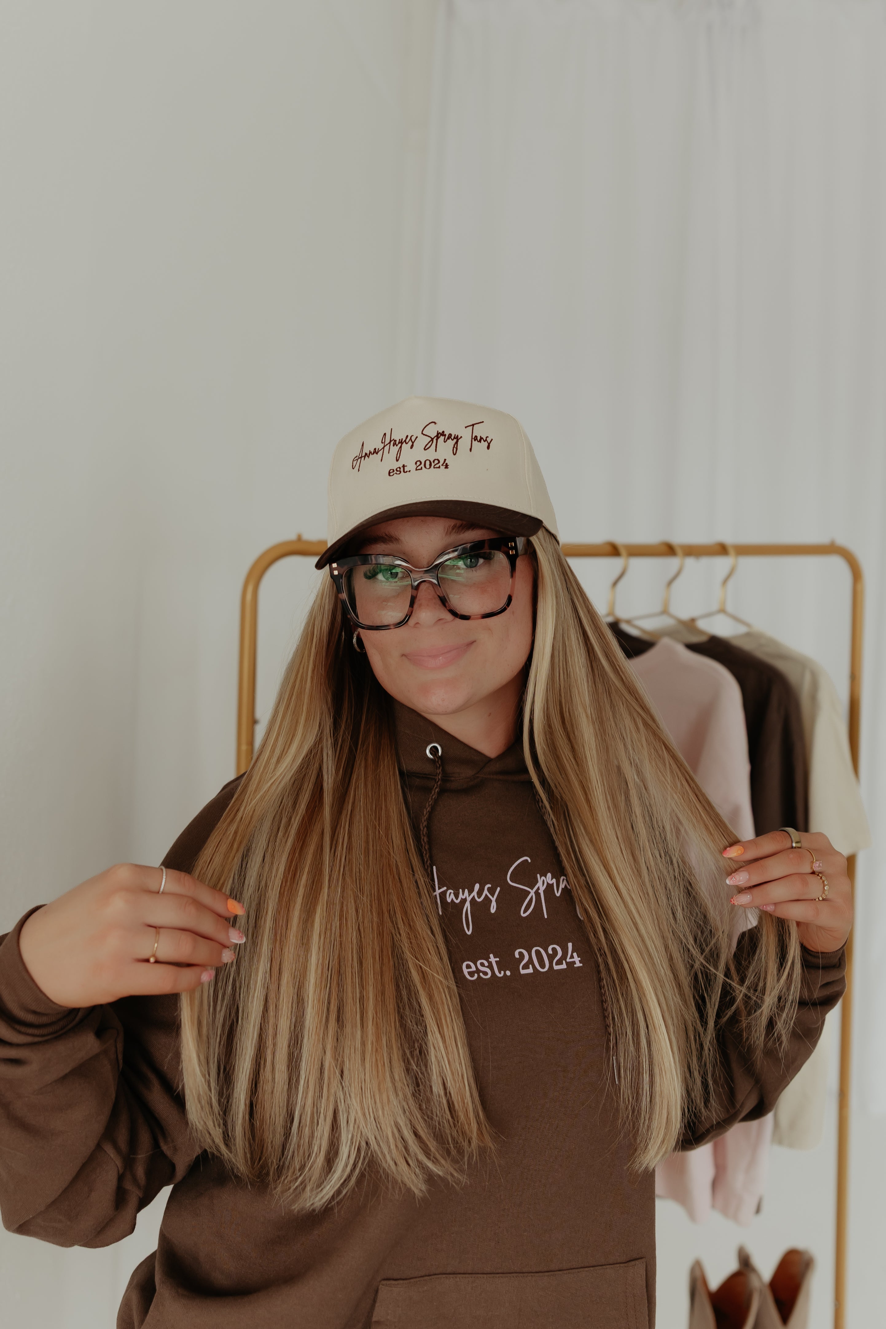 AHST est. 2024 Brown Hoodie